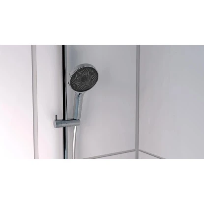 Schütte Design Handbrause Samoa Rain Chrom-Anthrazit 5 Schütte Design Handbrause Samoa Rain Chrom-Anthrazit – Bild 5