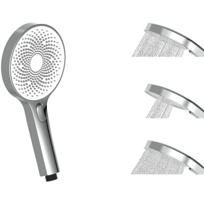 Schütte Design Handbrause Samoa Rain Chrom-Weiß 2 Schütte Design Handbrause Samoa Rain Chrom-Weiß – Bild 2