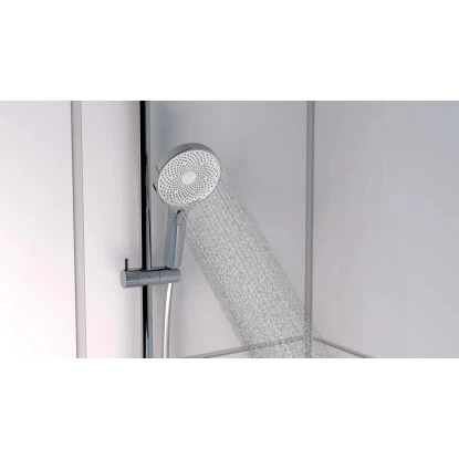 Schütte Design Handbrause Samoa Rain Chrom-Weiß 4 Schütte Design Handbrause Samoa Rain Chrom-Weiß – Bild 4