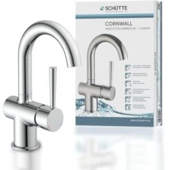 Schütte Waschtischarmatur Cornwall Chrom -Grohe Geschäft 4008431790107 2759 4