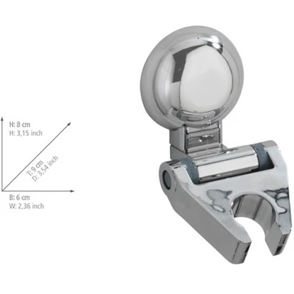 Wenko Magic-Loc Duschkopfhalter Fiorina 4 Wenko Magic-Loc Duschkopfhalter Fiorina – Bild 4