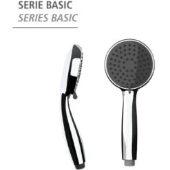 Wenko Duschkopf Basic Grau Kunststoff (ABS), 10 X 10 Cm Grau Chrom 12 Wenko Duschkopf Basic Grau Kunststoff (ABS), 10 X 10 Cm Grau Chrom -Grohe Geschäft 4008838266564 1068 AI 01