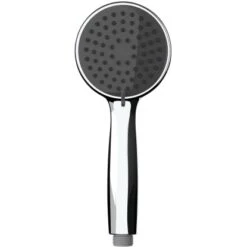 Wenko Duschkopf Basic Grau Kunststoff (ABS), 10 X 10 Cm Grau Chrom