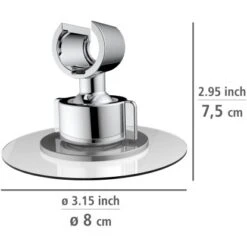 Wenko Duschkopfhalter 360° Befestigen Ohne Bohren Ø 8 X 7,5 Cm Chrom 14 Wenko Duschkopfhalter 360° Befestigen Ohne Bohren Ø 8 X 7,5 Cm Chrom -Grohe Geschäft 4008838388181 1068 VM 01