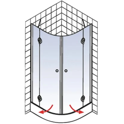 Schulte Runddusche Youngline Chromoptik Depoli Light 192 Cm X 90 Cm X 90 Cm. Rad 6 Schulte Runddusche Youngline Chromoptik Depoli Light 192 Cm X 90 Cm X 90 Cm. Rad – Bild 6