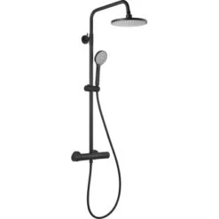 Baliv Überkopfbrause-Set KBS-22.340 6-teilig Schwarz