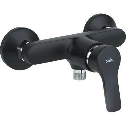 Baliv Duscharmatur DU-5750 Schwarz 1 Baliv Duscharmatur DU-5750 Schwarz