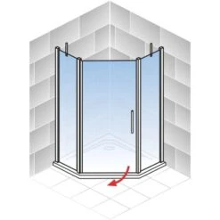 Schulte Fünfeckdusche Alexa Style 2.0 Alu-Natur Klar Glas Hell 192 Cm X 90 Cm 8 Schulte Fünfeckdusche Alexa Style 2.0 Alu-Natur Klar Glas Hell 192 Cm X 90 Cm -Grohe Geschäft 4060991019555 2053 AI 01