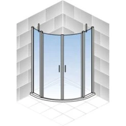 Schulte Runddusche Alexa Style 2.0 Echtglas 4-tlg. Alu-Natur 90 Cm X 90 Cm 6 Schulte Runddusche Alexa Style 2.0 Echtglas 4-tlg. Alu-Natur 90 Cm X 90 Cm -Grohe Geschäft 4060991019685 2053 5