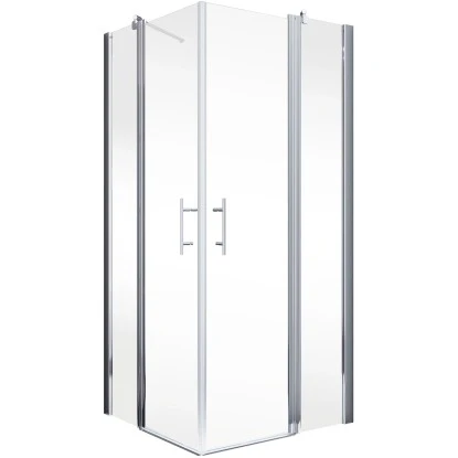 Schulte Eckeinstieg Mit Drehtür Alexa Style 2.0 Chromoptik BxHxT 90x90x192 Cm 2 Schulte Eckeinstieg Mit Drehtür Alexa Style 2.0 Chromoptik BxHxT 90x90x192 Cm – Bild 2