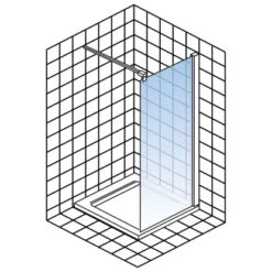 Schulte Alexa Style 2.0 Duschwand Walk In 90 X 190 Cm 6 Schulte Alexa Style 2.0 Duschwand Walk In 90 X 190 Cm -Grohe Geschäft 4060991020179 5