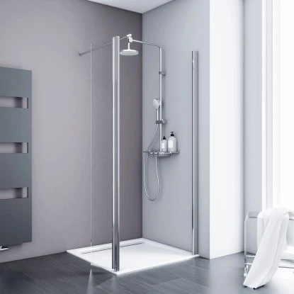 Schulte AlexaStyle 2.0 Duschwand Walk In Mit Bewegl. Element 80 X 30 X 190 Cm 1 Schulte AlexaStyle 2.0 Duschwand Walk In Mit Bewegl. Element 80 X 30 X 190 Cm