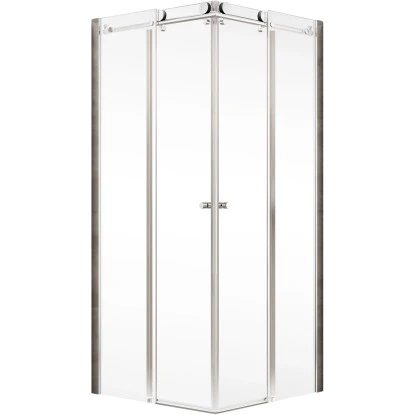 Schulte Schiebetür Als Eckeinstieg MasterClass Chromoptik BxTxH 90 X 90 X 200 Cm 2 Schulte Schiebetür Als Eckeinstieg MasterClass Chromoptik BxTxH 90 X 90 X 200 Cm – Bild 2