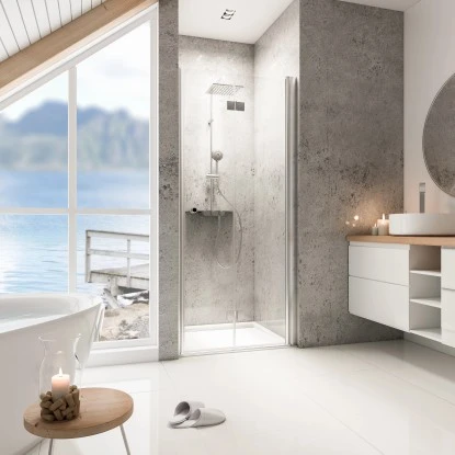 Schulte Garant Drehfalttür In Nische 80 X 200 Cm Anschlag Rechts 1 Schulte Garant Drehfalttür In Nische 80 X 200 Cm Anschlag Rechts