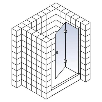Schulte Garant Drehfalttür In Nische 80 X 200 Cm Anschlag Rechts 6 Schulte Garant Drehfalttür In Nische 80 X 200 Cm Anschlag Rechts – Bild 6