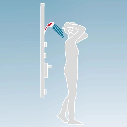 Schulte Dusch Master Rain Mit Thermostat Und Tellerkopfbrause 2 Schulte Dusch Master Rain Mit Thermostat Und Tellerkopfbrause – Bild 2