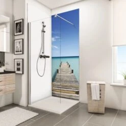 Schulte ExpressPlus Duschrückwand DecoDesign Foto Steg Malediven 210 X 90 Cm 6 Schulte ExpressPlus Duschrückwand DecoDesign Foto Steg Malediven 210 X 90 Cm -Grohe Geschäft 4060991036705 2053 7