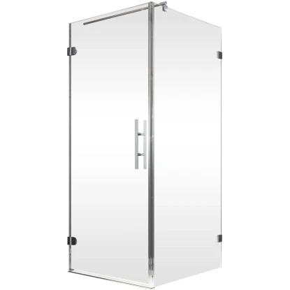 Schulte Drehtür Davita Inkl. Seitenwand Mit Stabgriff Echtglas Chrom 2 Schulte Drehtür Davita Inkl. Seitenwand Mit Stabgriff Echtglas Chrom – Bild 2