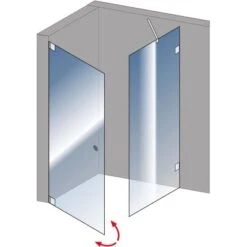 Schulte Drehtür Davita Inkl. Seitenwand Mit Stabgriff Echtglas Chrom 11 Schulte Drehtür Davita Inkl. Seitenwand Mit Stabgriff Echtglas Chrom -Grohe Geschäft 4060991044861 2053 5