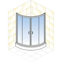 Schulte ExpressPlus Runddusche Sunny Sicherheitsglas Chromoptik 190x90x90cm 12 Schulte ExpressPlus Runddusche Sunny Sicherheitsglas Chromoptik 190x90x90cm -Grohe Geschäft 4060991051197 2053 5