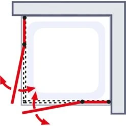 Schulte Eckeinstieg 4-tlg. Alexa Style 2.0 Alu-Natur Depoli Light 90x90x192 Cm 9 Schulte Eckeinstieg 4-tlg. Alexa Style 2.0 Alu-Natur Depoli Light 90x90x192 Cm -Grohe Geschäft 4060991051203 2053 6
