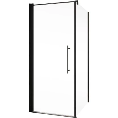 Schulte Alexa Style 2.0 Drehtür Inkl. Seitenwand BlackStyle 80 X 80 X 192cm 2 Schulte Alexa Style 2.0 Drehtür Inkl. Seitenwand BlackStyle 80 X 80 X 192cm – Bild 2