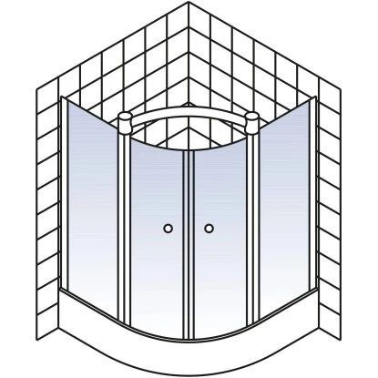 Schulte ExpressPlus Runddusche Garant Mit Duschwanne Chromoptik 200x90x90 5 Schulte ExpressPlus Runddusche Garant Mit Duschwanne Chromoptik 200x90x90 – Bild 5