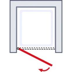 Schulte ExpressPlus Drehtür In Nische Garant Alu Natur Links 200x80cm 16 Schulte ExpressPlus Drehtür In Nische Garant Alu Natur Links 200x80cm -Grohe Geschäft 4060991056048 2053 6