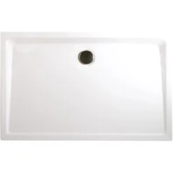 Schulte ExpressPlus Duschwanne Eckig Extra-flach Mineralguss Asym. 90 X 140 Cm