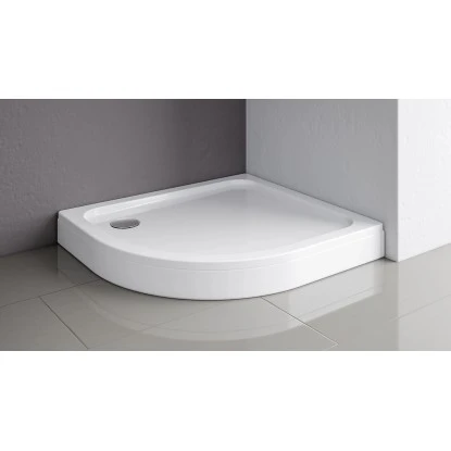 Schulte ExpressPlus Duschwanne Rund Flach Sanitäracryl Inkl. Schürze 90 X 90 Cm 2 Schulte ExpressPlus Duschwanne Rund Flach Sanitäracryl Inkl. Schürze 90 X 90 Cm – Bild 2