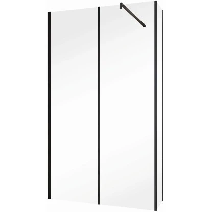 Schulte Alexa Style 2.0 Duschwand Walk In Loft 2-tlg BlackStyle 120 X 30 X 200cm 2 Schulte Alexa Style 2.0 Duschwand Walk In Loft 2-tlg BlackStyle 120 X 30 X 200cm – Bild 2