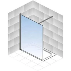 Schulte Alexa Style 2.0 Duschwand Walk In BlackStyle Atelier 1 Dekor 90 X 200cm 8 Schulte Alexa Style 2.0 Duschwand Walk In BlackStyle Atelier 1 Dekor 90 X 200cm -Grohe Geschäft 4060991056772 2053 5