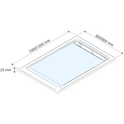 Schulte ExpressPlus Set Duschkabine Mit Duschwanne MasterClass Rechts 200x120cm -Grohe Geschäft 4060991056918 2053 3