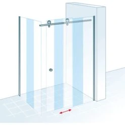 Schulte ExpressPlus Set Duschkabine Mit Duschwanne MasterClass Rechts 200x120cm -Grohe Geschäft 4060991056918 2053 5 1