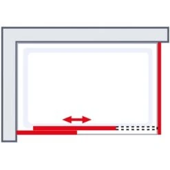 Schulte ExpressPlus Set Duschkabine Mit Duschwanne MasterClass Rechts 200x120cm -Grohe Geschäft 4060991056918 2053 6