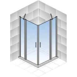 Schulte ExpressPlus Set Eckeinstieg AlexaStyle2.0 Mit Duschwanne 192x80cm 14 Schulte ExpressPlus Set Eckeinstieg AlexaStyle2.0 Mit Duschwanne 192x80cm -Grohe Geschäft 4060991056994 2053 5