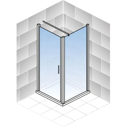 Schulte ExpressPlus Set Duschkabine Mit Drehtür AlexaStyle2.0 Mit DW 192x80cm 5 Schulte ExpressPlus Set Duschkabine Mit Drehtür AlexaStyle2.0 Mit DW 192x80cm – Bild 5