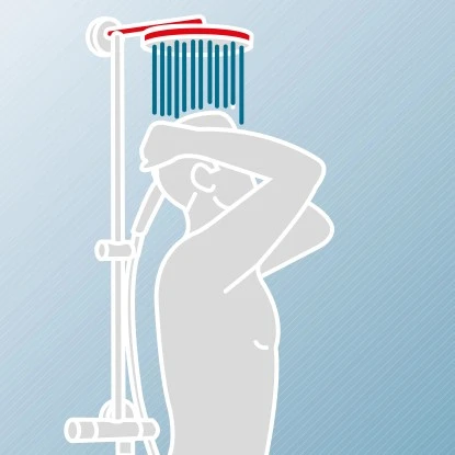 Schulte Duschsystem Rain Classic Mit Thermostat Kopfbrause Rund 2 Schulte Duschsystem Rain Classic Mit Thermostat Kopfbrause Rund – Bild 2