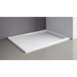 Schulte Duschwanne Rechteck Mit Rinne In Alpinweiß 90 Cm X 160 Cm