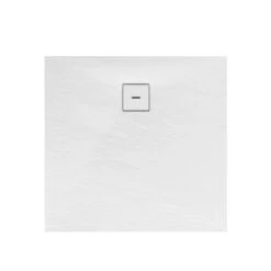 Schulte Duschwanne Mineralguss Mit Steinstruktur 900 X 900 Mm Alpinweiß