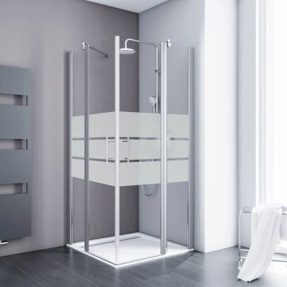 Schulte ExpressPlus Eckeinstieg AlexaStyle2.090 X 90 X 192 Cm 4-teilig 1 Schulte ExpressPlus Eckeinstieg AlexaStyle2.090 X 90 X 192 Cm 4-teilig