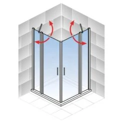 Schulte ExpressPlus Eckeinstieg AlexaStyle2.090 X 90 X 192 Cm 4-teilig 10 Schulte ExpressPlus Eckeinstieg AlexaStyle2.090 X 90 X 192 Cm 4-teilig -Grohe Geschäft 4060991064074 2053 4 5