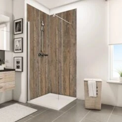 Schulte ExpressPlus DecoDesign Duschrückwand Dekor Altholz Nordsee 255 X 150 Cm 5 Schulte ExpressPlus DecoDesign Duschrückwand Dekor Altholz Nordsee 255 X 150 Cm -Grohe Geschäft 4060991068102 Bild03