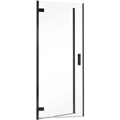 Schulte Drehtür Toura Nische Pendelbar Schwarz 200 X 90 Cm Klar Hell Anschlag L 2 Schulte Drehtür Toura Nische Pendelbar Schwarz 200 X 90 Cm Klar Hell Anschlag L – Bild 2