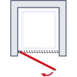 Schulte Drehtür Toura Nische Pendelbar Schwarz 200 X 90 Cm Klar Hell Anschlag L 10 Schulte Drehtür Toura Nische Pendelbar Schwarz 200 X 90 Cm Klar Hell Anschlag L -Grohe Geschäft 4060991070006 2053 5