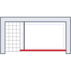 Schulte Walk In Frontteil Alexa Style 2.0 Dekor Frame Mattschwarz 200 X 90 Cm -Grohe Geschäft 4060991070884 2053 4