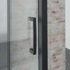 Schulte ExpressPlus Komplettdusche-Schiebetür Bali Mattschwarz 215 Cm X 115 Cm 15 Schulte ExpressPlus Komplettdusche-Schiebetür Bali Mattschwarz 215 Cm X 115 Cm -Grohe Geschäft 4060991074998 2053 CU 03