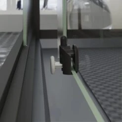 Schulte ExpressPlus Komplettdusche-Schiebetür Bali Mattschwarz 215 Cm X 115 Cm 16 Schulte ExpressPlus Komplettdusche-Schiebetür Bali Mattschwarz 215 Cm X 115 Cm -Grohe Geschäft 4060991074998 2053 CU 07