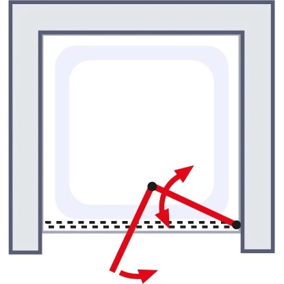 Schulte ExpressPlus Drehfalttür In Nische Garant 2.0 Mattschwarz 200 Cm X 90 Cm 3 Schulte ExpressPlus Drehfalttür In Nische Garant 2.0 Mattschwarz 200 Cm X 90 Cm – Bild 3