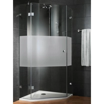 Schulte Fünfeckdusche Davita 3-teilig Dekor Dezent 1 Schulte Fünfeckdusche Davita 3-teilig Dekor Dezent